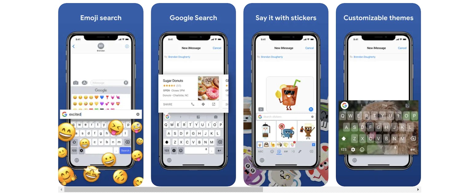 Gboard på iPhone: Googles Gboard på iPhone